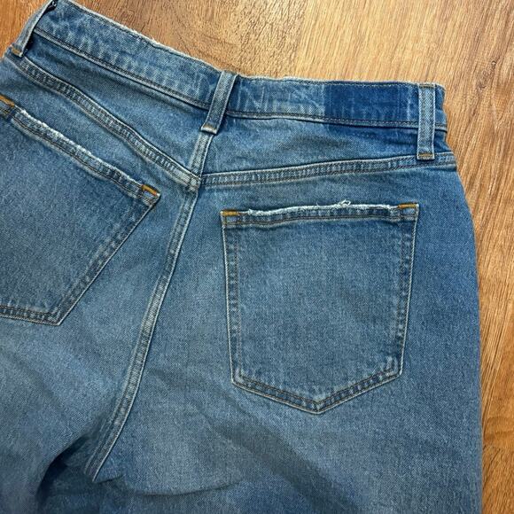 Abercrombie & Fitch The Dad Short High Rise Curve Love Size 28/6 - Picture 5 of 5